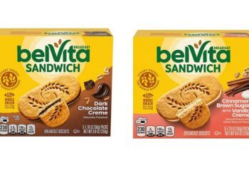 Recalled belVita products