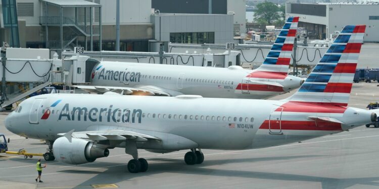 American Airlines jet