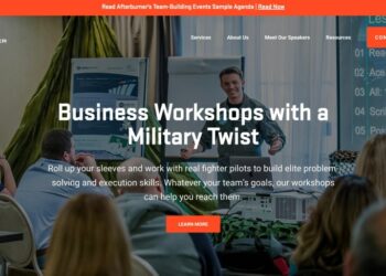 Afterburner uses simulations of aviation missions to teach businesses teamwork and communication.