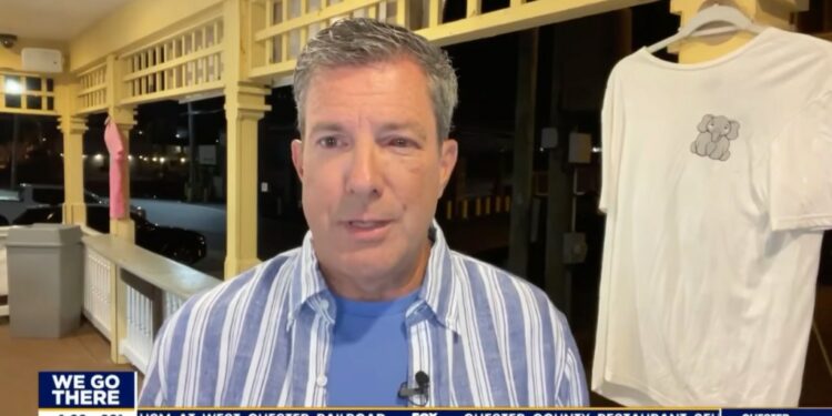 Kelly appeared on the air on Tuesday with a visibly swollen right eye.