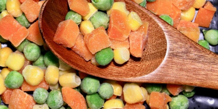 Frozen vegetables