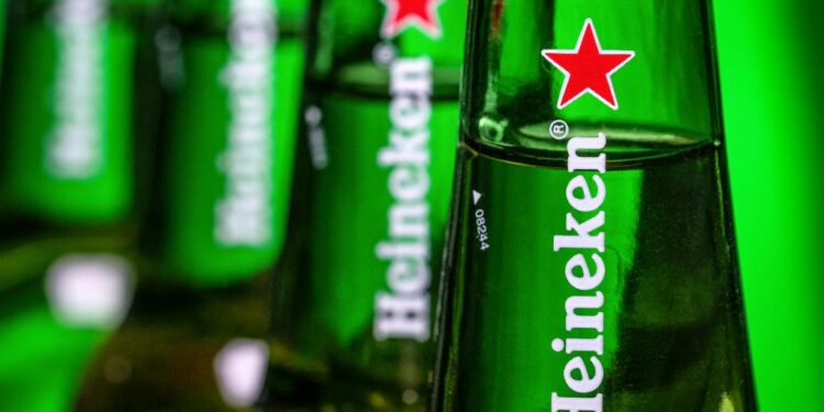 Heineken beer