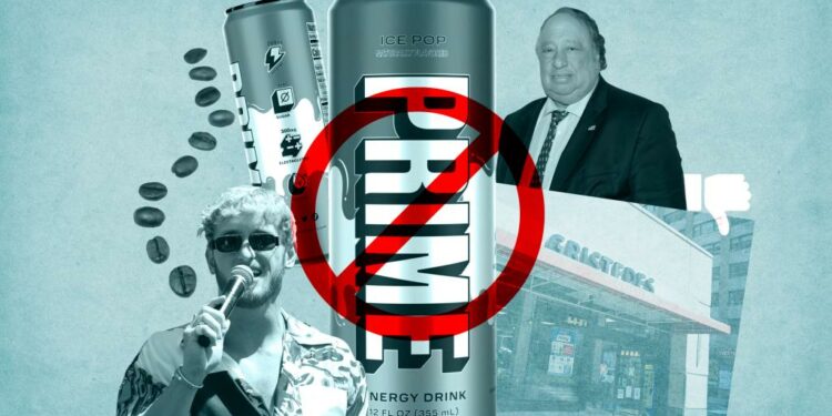 Logan Paul's energy drink Prime yanked by NYC grocery chain during FDA probe