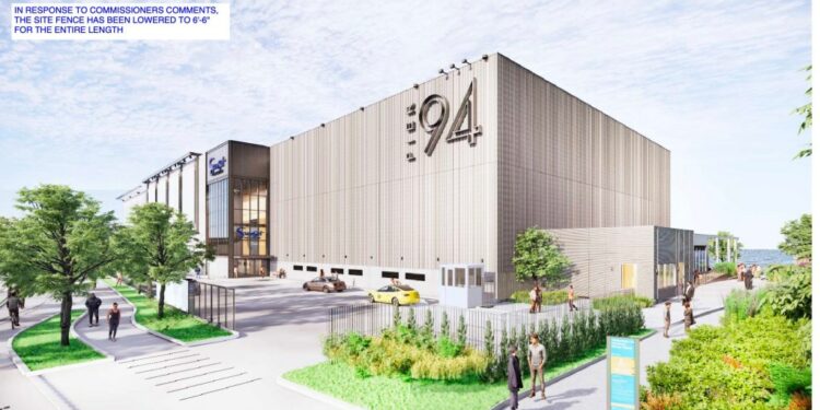 Sunset Pier 94 Studios, shown in developer's renderings