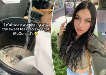 McDonald's employee reveals how iced tea is really made