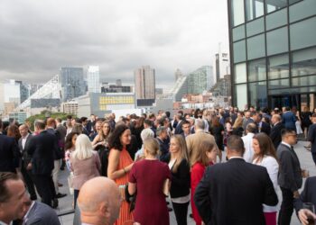 More than 1,000 guests attended the sit-down dinner format in April.