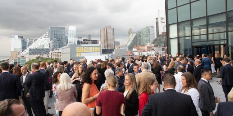 More than 1,000 guests attended the sit-down dinner format in April.