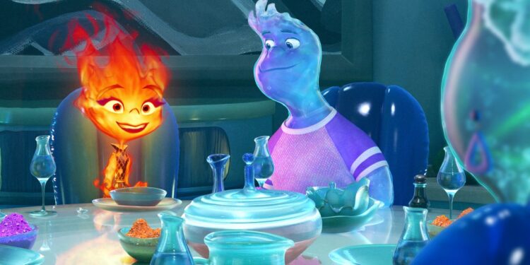 Scene from "Elemental"