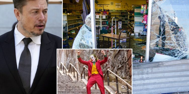 Elon Musk on Philadelphia looting: 'America going full Joker'