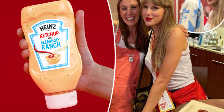 Heinz's new condiment cashes in on Taylor Swift-Travis Kelce craze