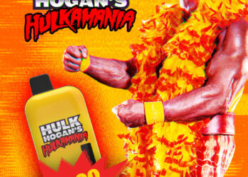 Hulk Hogan's Hulkamania flavored nicotine vape
