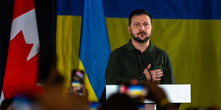 Zelensky wines, dines with the world's richest in the hopes of rebuilding war-torn Ukraine