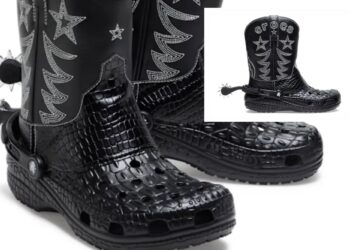 Crocs makes a fashion statement with new cowboy boot design