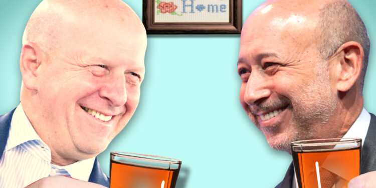 David Solomon's party for ex-Goldman Sachs bankers, Lloyd Blankfein