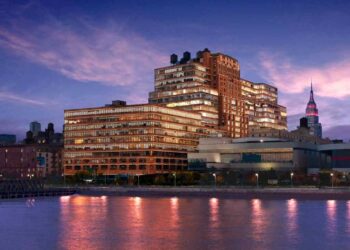 The Starrett-Lehigh Building is more than seventy percent leased.