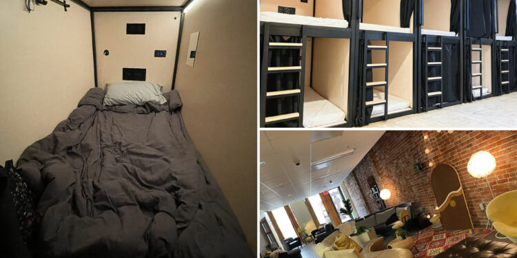 San Francisco tech workers rent $700-a-month 'sleeping pods'