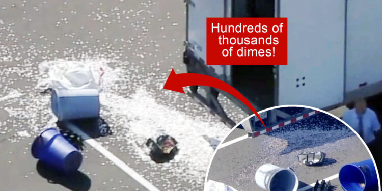 Thieves charged in $234,500 dime heist