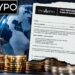 illo of YPO paper, globe, coins