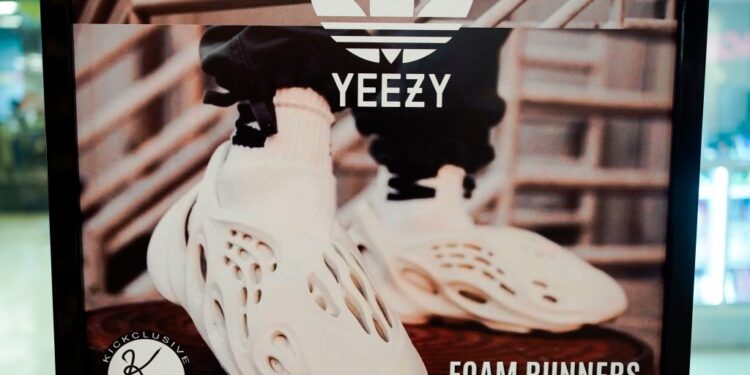 Sign for Yeezy shoes