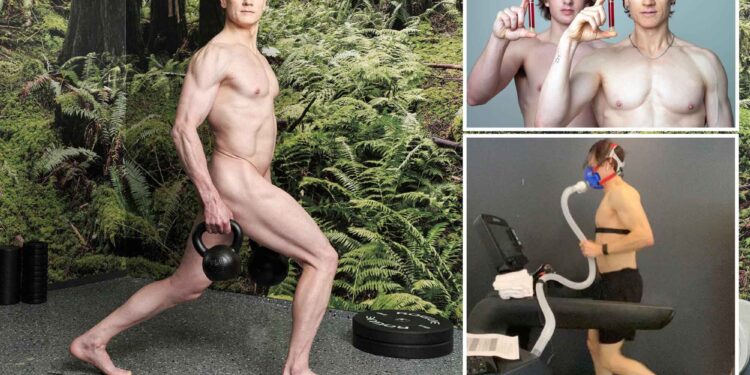 Anti-aging zealot Bryan Johnson poses naked on social media