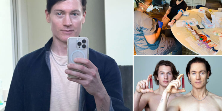 Bryan Johnson posts photo to show off his new 'baby face'