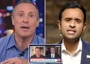 Chris Cuomo tells Vivek Ramaswamy 'of course I covered for my brother'