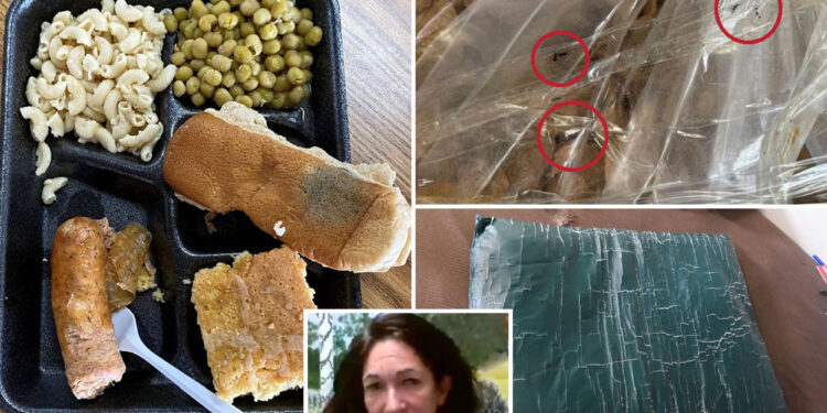 Ghislaine Maxwell in prison with moldy bread, rodent infestations