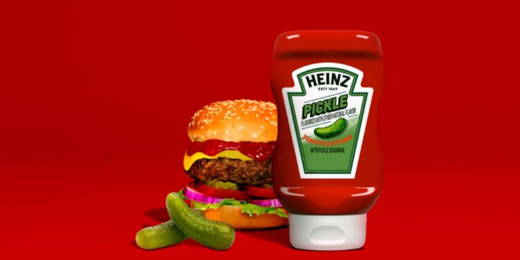 Heinz to roll out pickle-flavored ketchup