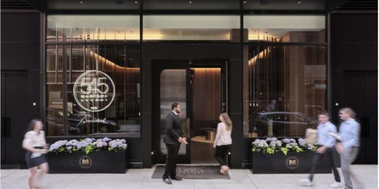 Baccarat signs branding deal with owners of 545 Madison