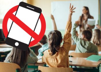 Cell phone illustration