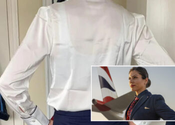 British Airways told female flight attendants to wear white bras under 'see through' blouses