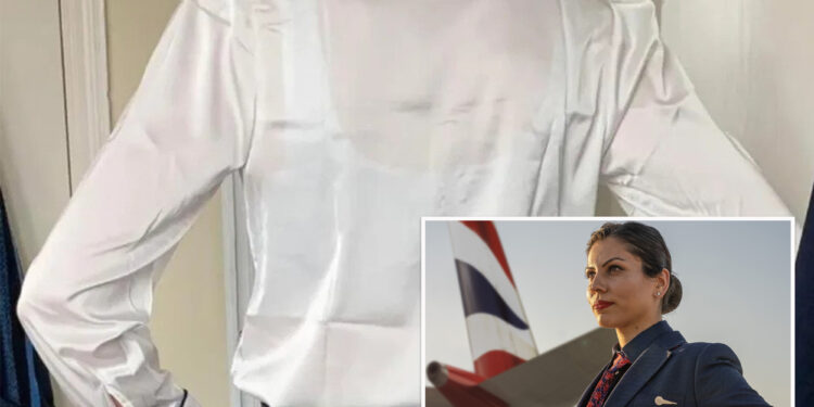 British Airways told female flight attendants to wear white bras under 'see through' blouses