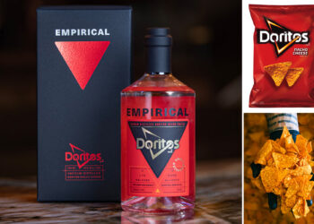 Doritos rolls out $65 bottle of nacho cheese-flavored liquor