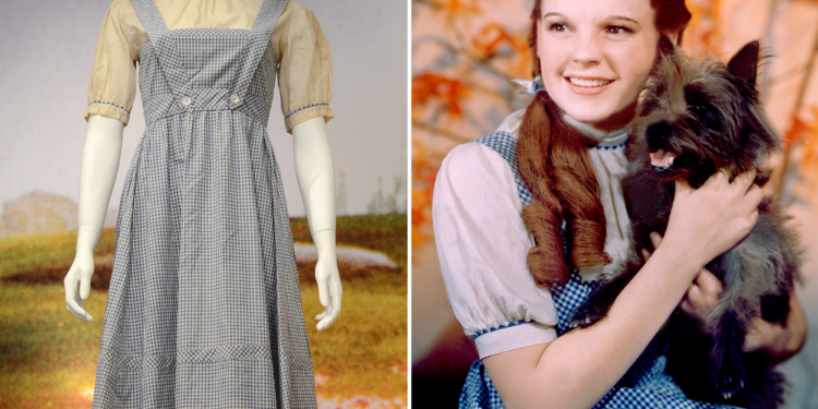 Judy Garland's 'Wizard of Oz' Dorothy dress can be auctioned