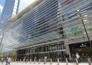 Wells Fargo has 950,000 square feet in the Hudson Yards complex.