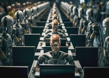 Artificial intelligence will replace as many as 60% of jobs in advanced economies, according to the International Monetary Funds, which includes the US, Canada, the UK, Japan, Germany, France and Italy.