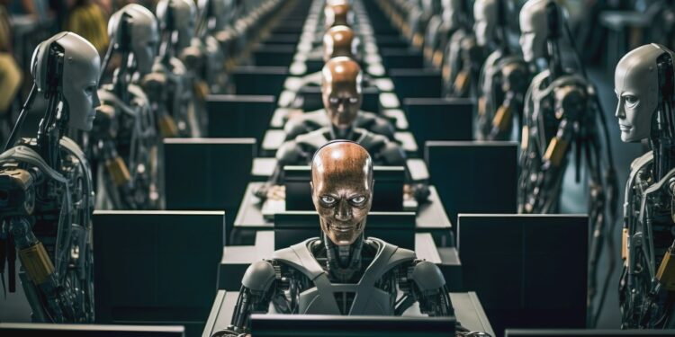 Artificial intelligence will replace as many as 60% of jobs in advanced economies, according to the International Monetary Funds, which includes the US, Canada, the UK, Japan, Germany, France and Italy.