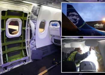 Alaska Airlines plane lacked critical bolts when it left factory: report