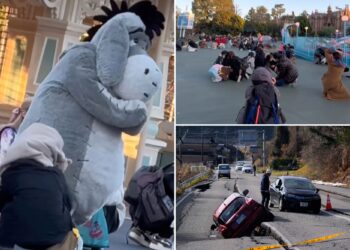 Eeyore calms Tokyo Disneyland visitors amid Japan earthquake