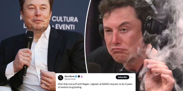 Elon Musk says 'not even trace quantities' of drugs in 3 years following report