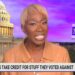 MSNBC host Joy Reid had a hot mic moment on Monday, when she was caught dropping the F-bomb.