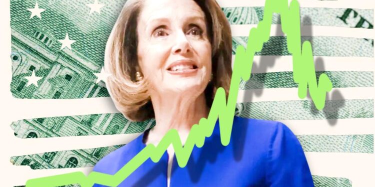Nancy Pelosi's 2023 trading gains top 65%, boosted by stock options: report