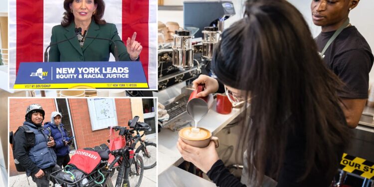 New York's minimum-wage bump goes into effect with Big Apple workers getting $16 an hour