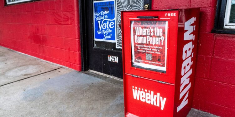 Oregon weekly newspaper to relaunch print edition after theft forced it to lay off its entire staff