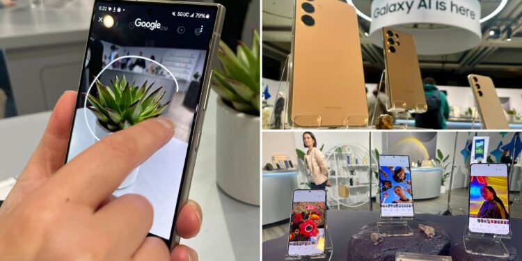 Samsung adds AI functions to newest Galaxy S24 smartphones