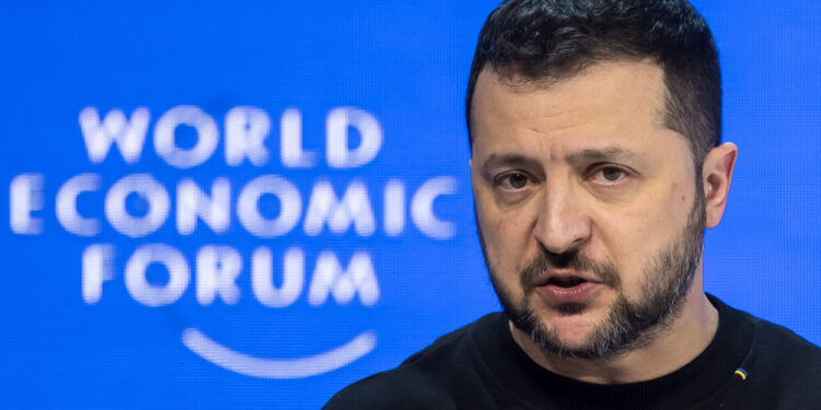 War hell for Volodymyr Zelensky at Davos