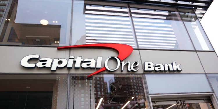Capital One is valued at $52.2 billion, according to LSEG data.