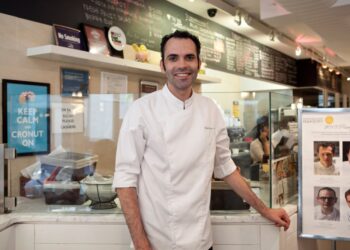 Dominique Ansel, the creator of the cronut, at his SoHo bakery.