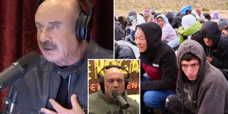 Dr. Phil tells Joe Rogan about 'out of control' southern border