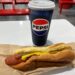 This is a close-up of the quarter-pound all-beef hot dog and 20-ounce soft drink combo at the new Costco at One Daytona purchased on the morning of the Daytona Beach store's opening day, Thursday, Feb. 22, 2024. The price for the combo was $1.50, unchanged from when the retail giant began offering it in 1985.
